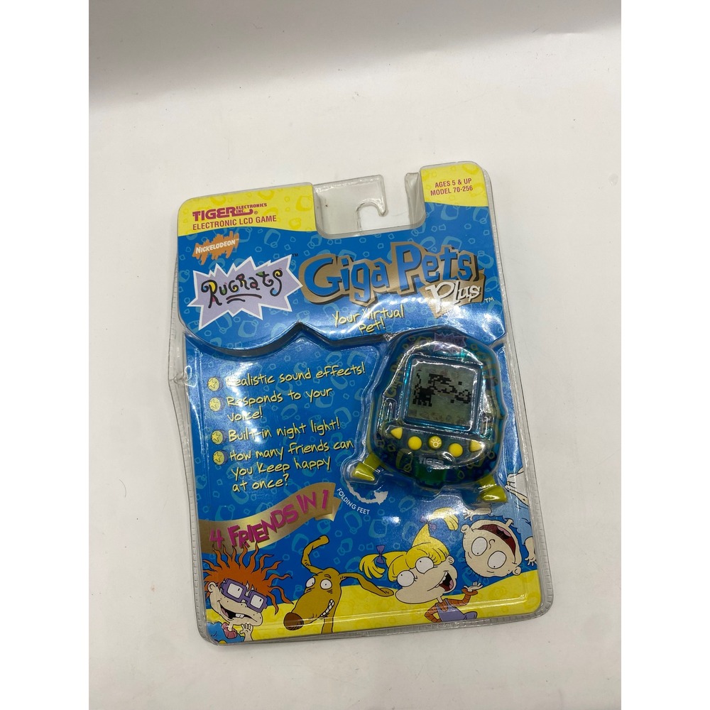 Tiger Electronics Giga Pets Plus Rugrats Virtual Pet 1997 Nickelodeon 70-256 NEW - Picture 2 of 6